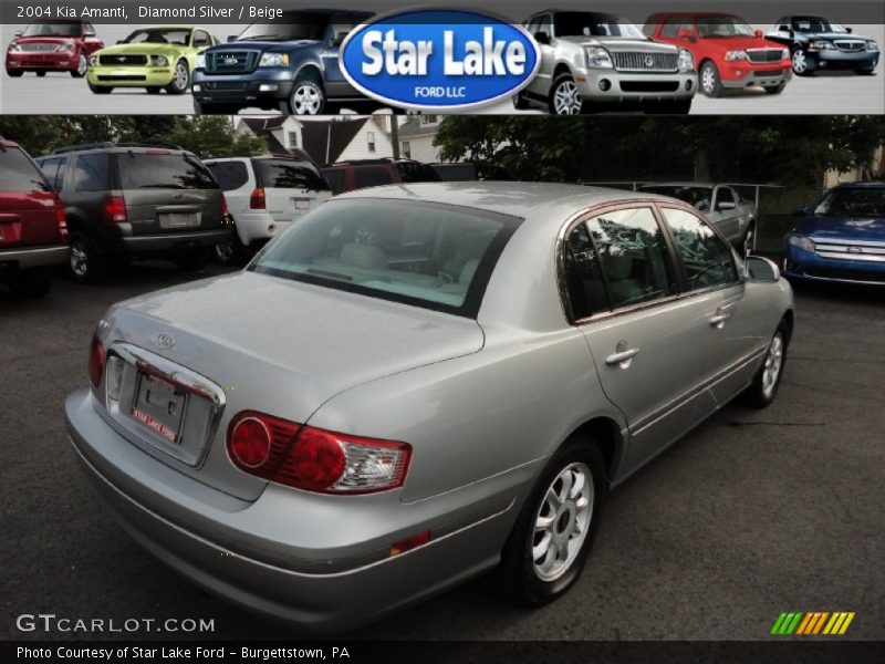 Diamond Silver / Beige 2004 Kia Amanti