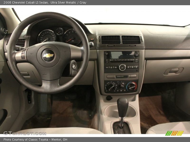 Ultra Silver Metallic / Gray 2008 Chevrolet Cobalt LS Sedan
