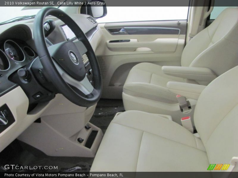 Calla Lilly White / Aero Gray 2010 Volkswagen Routan SE