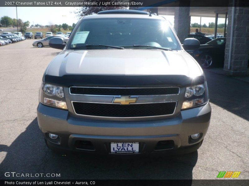 Graystone Metallic / Light Cashmere/Ebony 2007 Chevrolet Tahoe LTZ 4x4