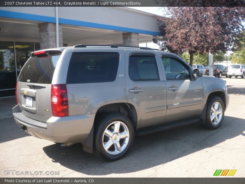 Graystone Metallic / Light Cashmere/Ebony 2007 Chevrolet Tahoe LTZ 4x4