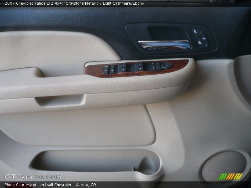 Graystone Metallic / Light Cashmere/Ebony 2007 Chevrolet Tahoe LTZ 4x4