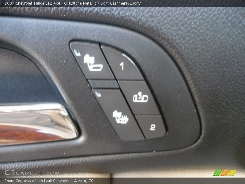 Graystone Metallic / Light Cashmere/Ebony 2007 Chevrolet Tahoe LTZ 4x4
