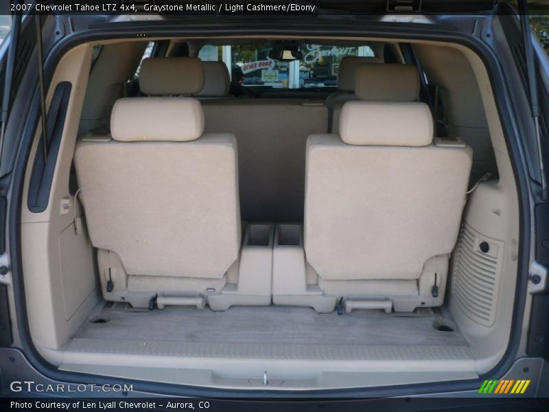 Graystone Metallic / Light Cashmere/Ebony 2007 Chevrolet Tahoe LTZ 4x4