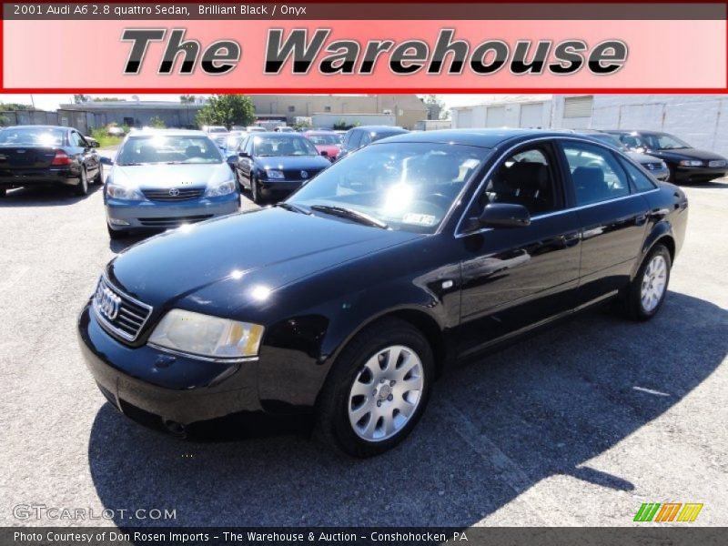 Brilliant Black / Onyx 2001 Audi A6 2.8 quattro Sedan