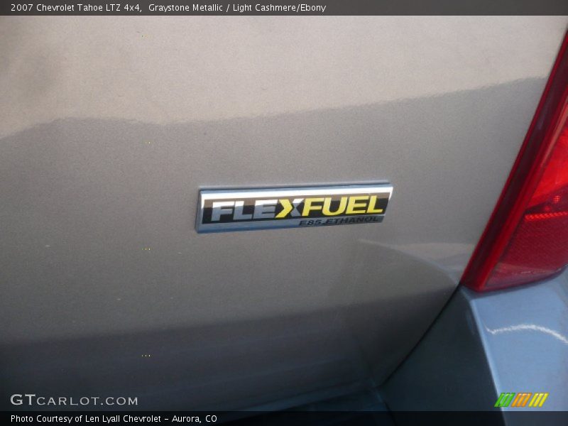 Graystone Metallic / Light Cashmere/Ebony 2007 Chevrolet Tahoe LTZ 4x4
