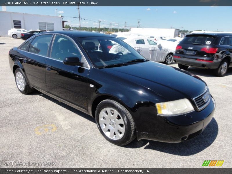 Front 3/4 View of 2001 A6 2.8 quattro Sedan