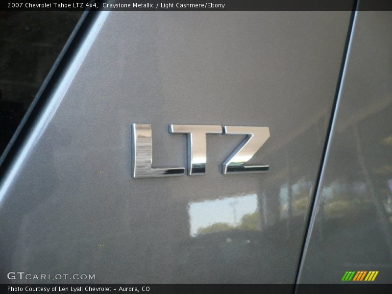 Graystone Metallic / Light Cashmere/Ebony 2007 Chevrolet Tahoe LTZ 4x4
