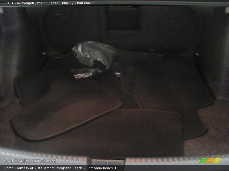 Black / Titan Black 2011 Volkswagen Jetta SE Sedan