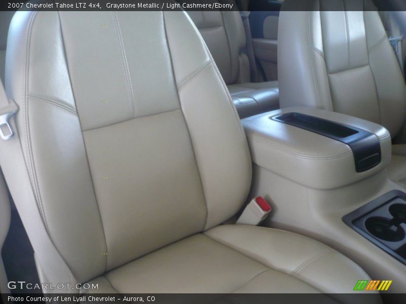 Graystone Metallic / Light Cashmere/Ebony 2007 Chevrolet Tahoe LTZ 4x4