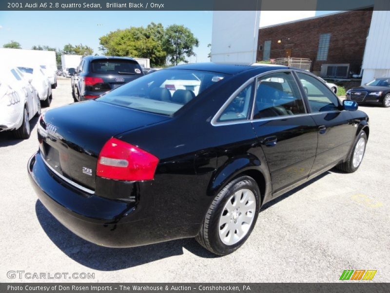 Brilliant Black / Onyx 2001 Audi A6 2.8 quattro Sedan
