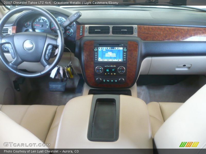 Graystone Metallic / Light Cashmere/Ebony 2007 Chevrolet Tahoe LTZ 4x4