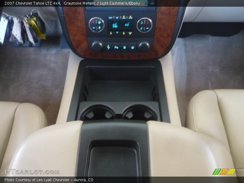 Graystone Metallic / Light Cashmere/Ebony 2007 Chevrolet Tahoe LTZ 4x4