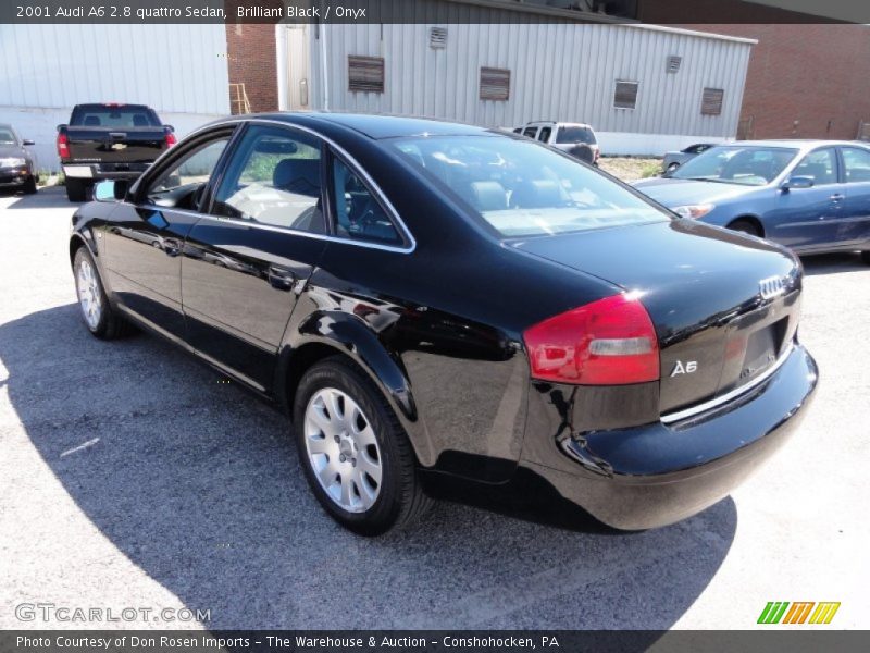 Brilliant Black / Onyx 2001 Audi A6 2.8 quattro Sedan