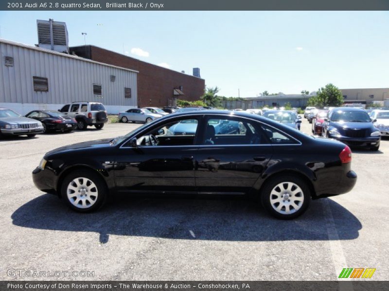 Brilliant Black / Onyx 2001 Audi A6 2.8 quattro Sedan