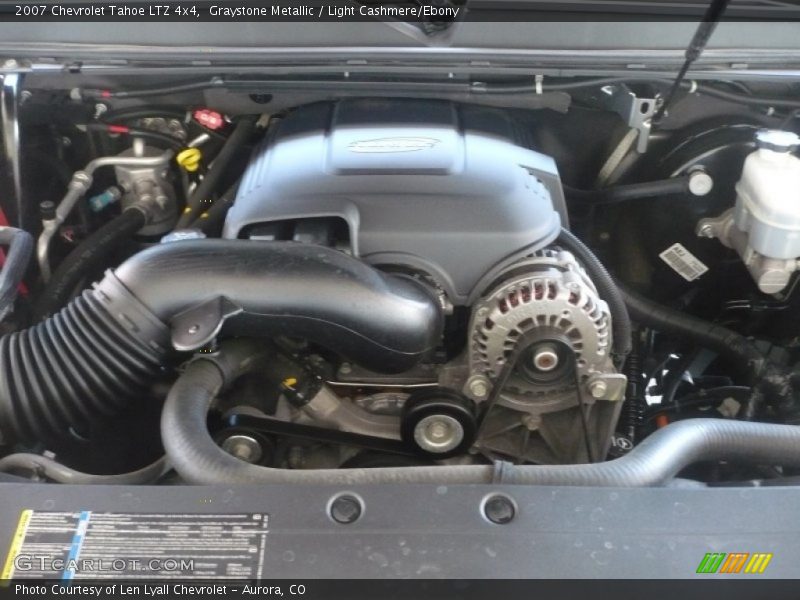 Graystone Metallic / Light Cashmere/Ebony 2007 Chevrolet Tahoe LTZ 4x4