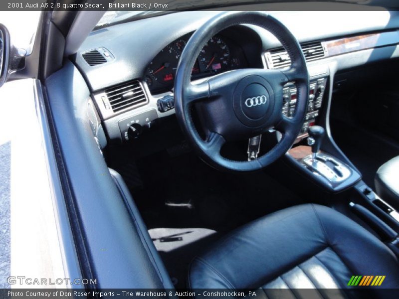 Brilliant Black / Onyx 2001 Audi A6 2.8 quattro Sedan