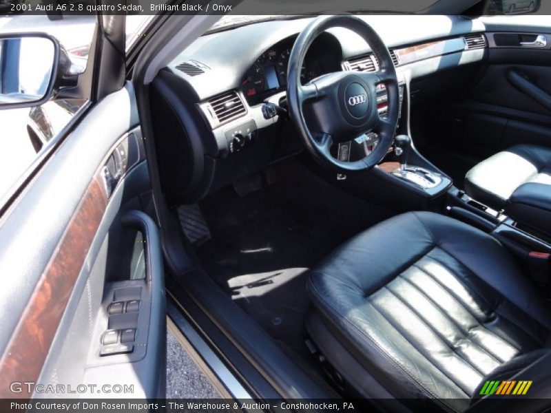 Brilliant Black / Onyx 2001 Audi A6 2.8 quattro Sedan