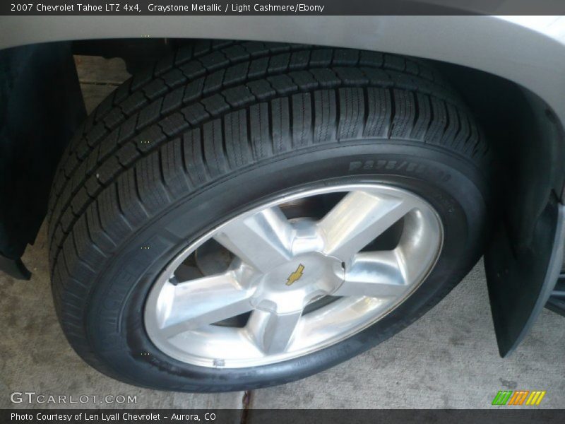 Graystone Metallic / Light Cashmere/Ebony 2007 Chevrolet Tahoe LTZ 4x4