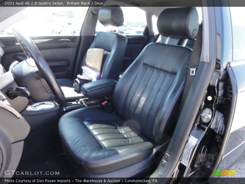  2001 A6 2.8 quattro Sedan Onyx Interior