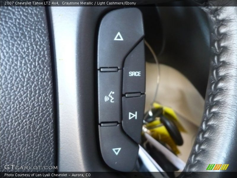 Graystone Metallic / Light Cashmere/Ebony 2007 Chevrolet Tahoe LTZ 4x4