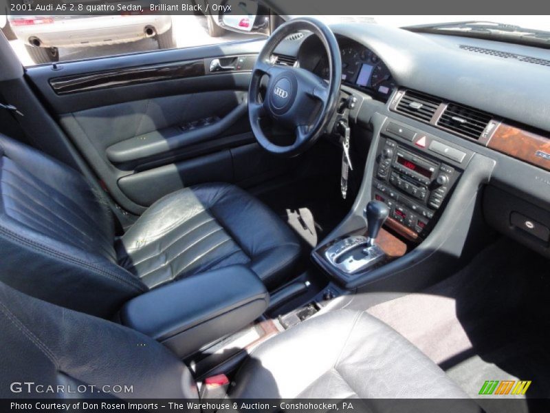 Brilliant Black / Onyx 2001 Audi A6 2.8 quattro Sedan