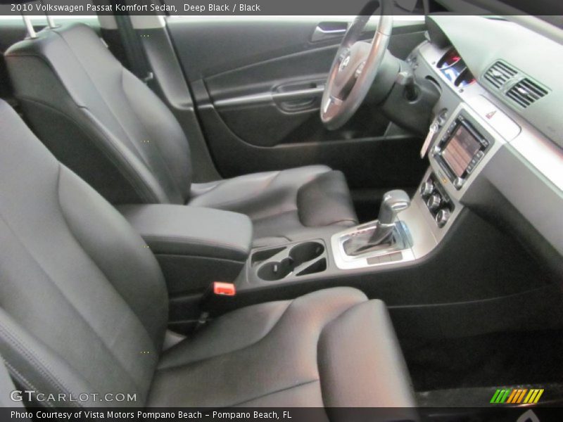 Deep Black / Black 2010 Volkswagen Passat Komfort Sedan