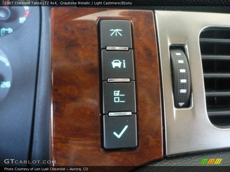 Graystone Metallic / Light Cashmere/Ebony 2007 Chevrolet Tahoe LTZ 4x4