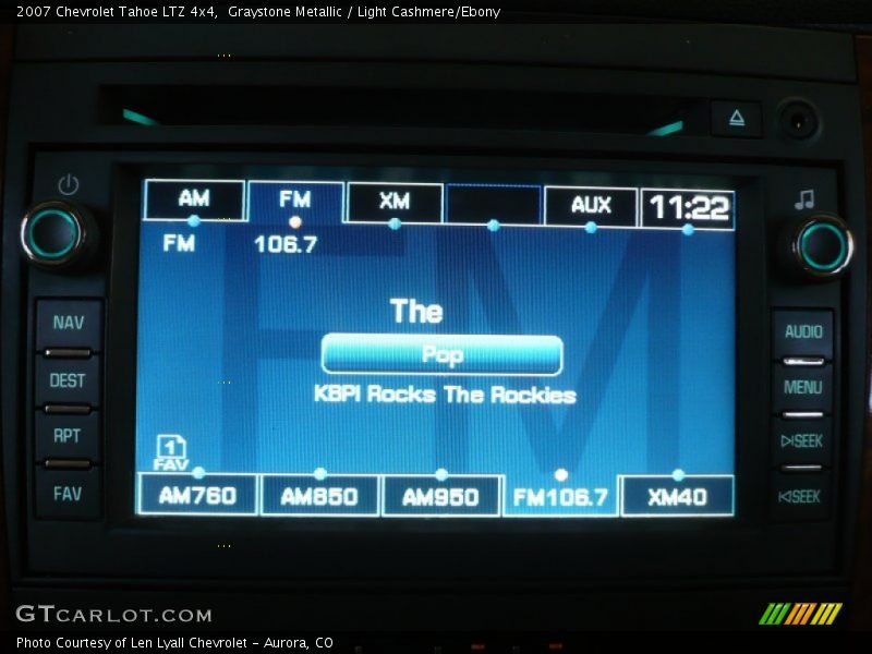 Graystone Metallic / Light Cashmere/Ebony 2007 Chevrolet Tahoe LTZ 4x4