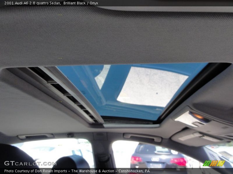 Brilliant Black / Onyx 2001 Audi A6 2.8 quattro Sedan