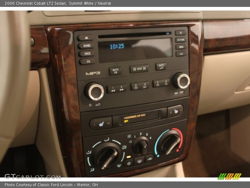 Audio System of 2006 Cobalt LTZ Sedan