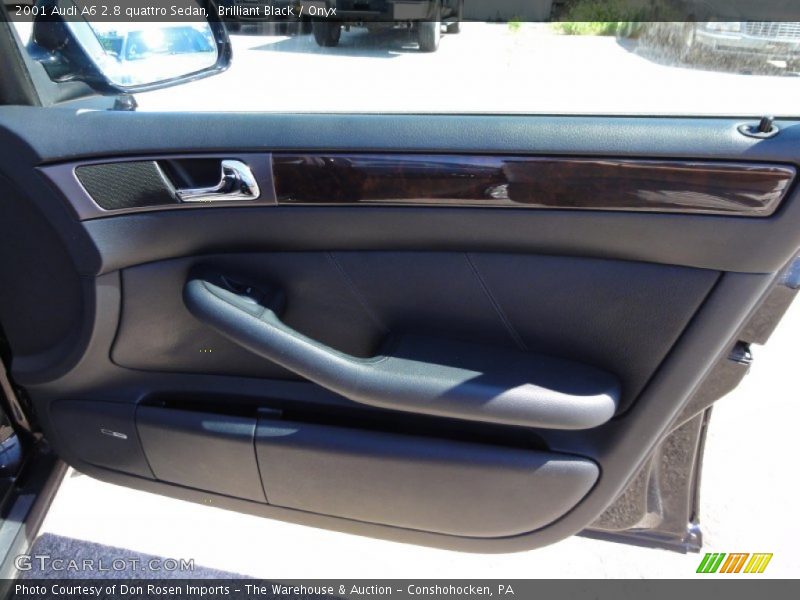 Brilliant Black / Onyx 2001 Audi A6 2.8 quattro Sedan