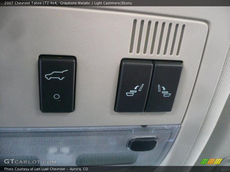 Graystone Metallic / Light Cashmere/Ebony 2007 Chevrolet Tahoe LTZ 4x4