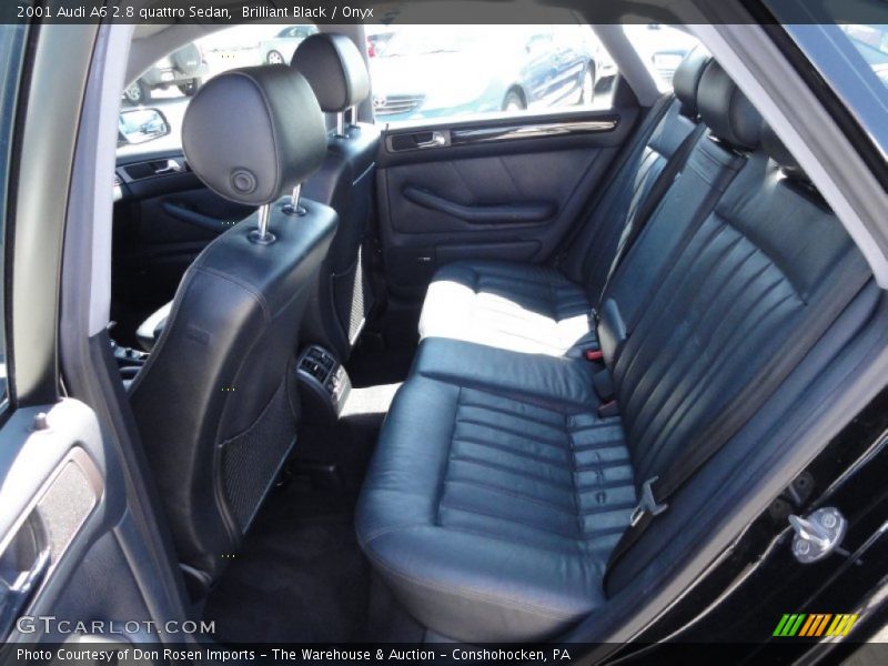  2001 A6 2.8 quattro Sedan Onyx Interior