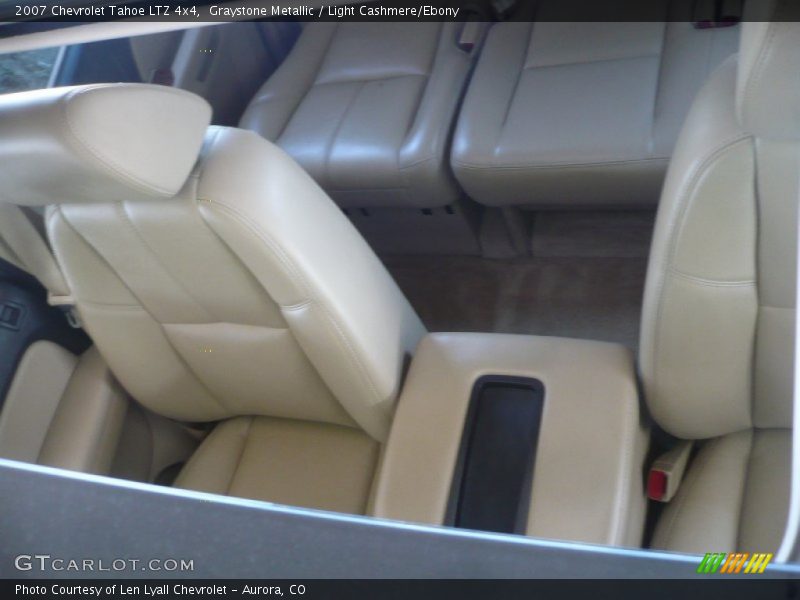 Graystone Metallic / Light Cashmere/Ebony 2007 Chevrolet Tahoe LTZ 4x4