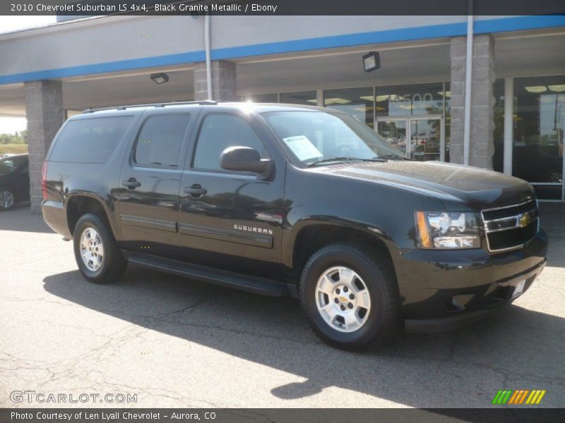 Black Granite Metallic / Ebony 2010 Chevrolet Suburban LS 4x4