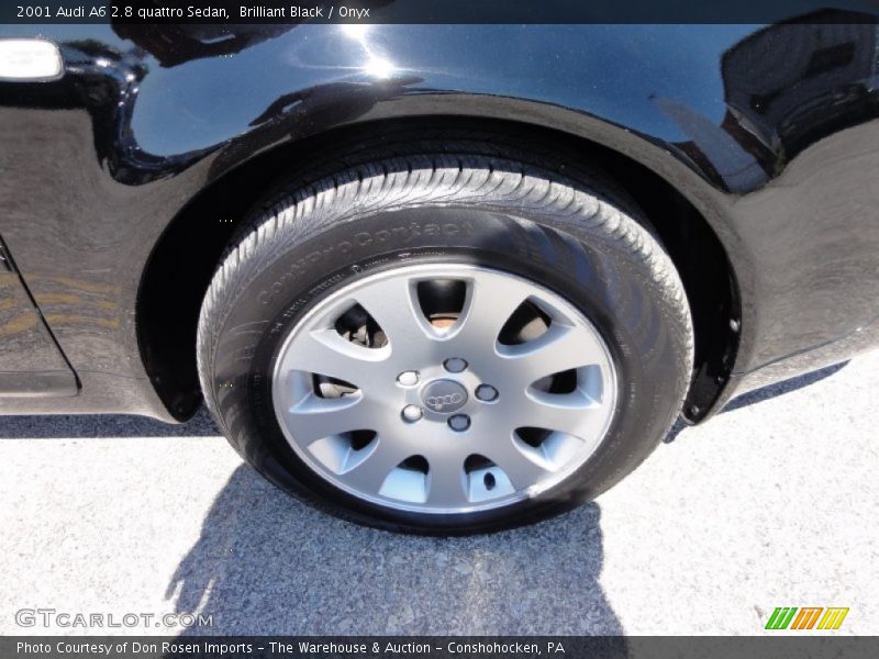 Brilliant Black / Onyx 2001 Audi A6 2.8 quattro Sedan