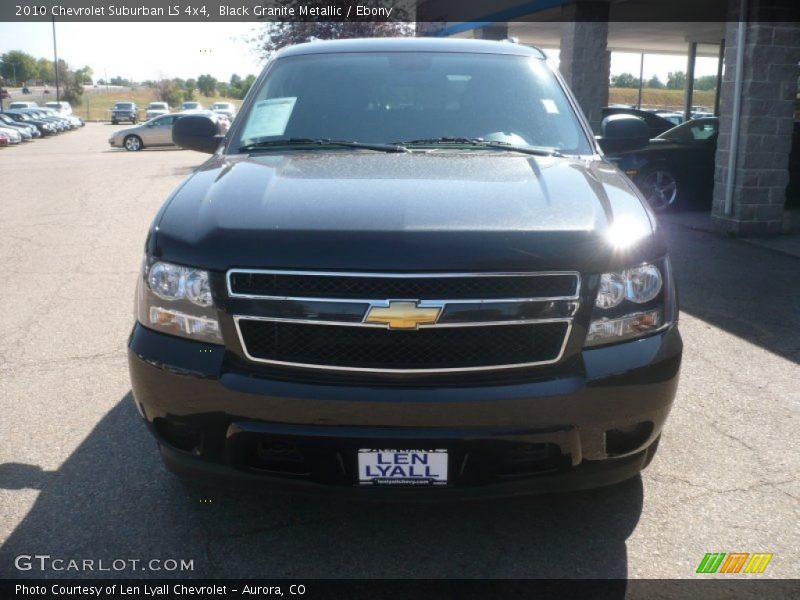 Black Granite Metallic / Ebony 2010 Chevrolet Suburban LS 4x4