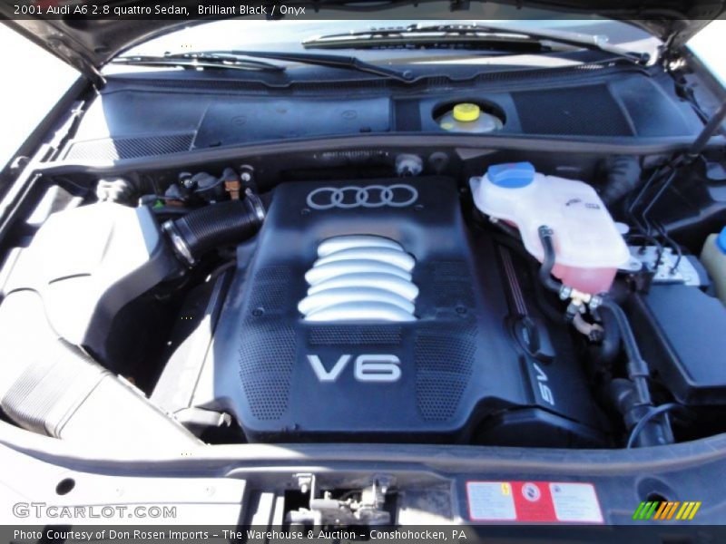  2001 A6 2.8 quattro Sedan Engine - 2.8 Liter DOHC 30-Valve V6