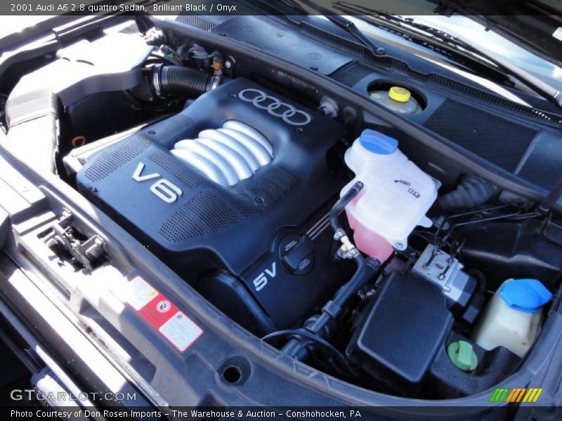  2001 A6 2.8 quattro Sedan Engine - 2.8 Liter DOHC 30-Valve V6
