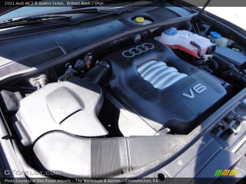  2001 A6 2.8 quattro Sedan Engine - 2.8 Liter DOHC 30-Valve V6