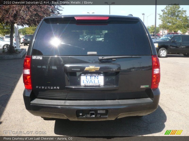Black Granite Metallic / Ebony 2010 Chevrolet Suburban LS 4x4