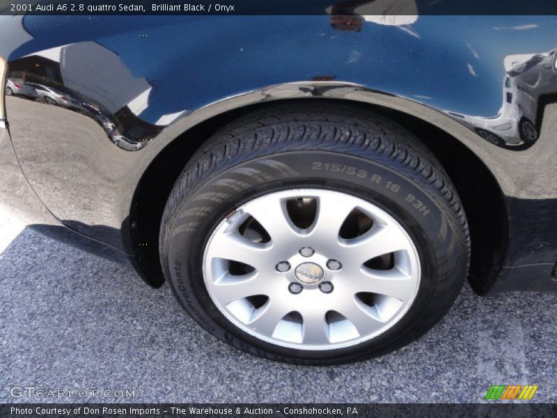 Brilliant Black / Onyx 2001 Audi A6 2.8 quattro Sedan
