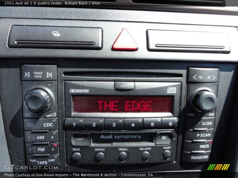 Audio System of 2001 A6 2.8 quattro Sedan