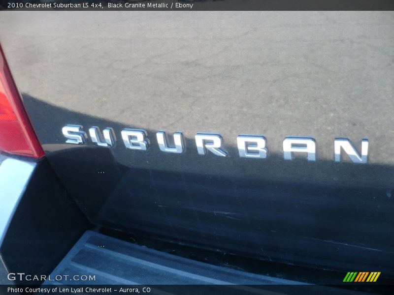Black Granite Metallic / Ebony 2010 Chevrolet Suburban LS 4x4