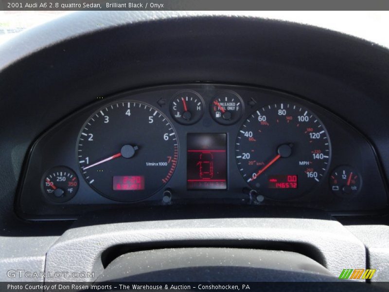  2001 A6 2.8 quattro Sedan 2.8 quattro Sedan Gauges