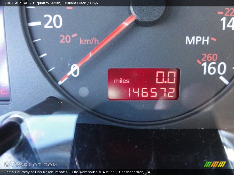 Brilliant Black / Onyx 2001 Audi A6 2.8 quattro Sedan