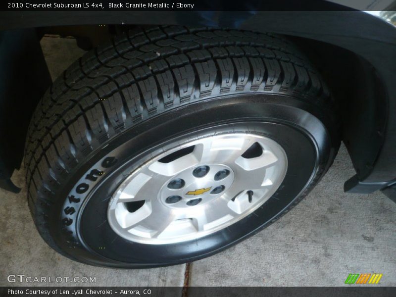 Black Granite Metallic / Ebony 2010 Chevrolet Suburban LS 4x4