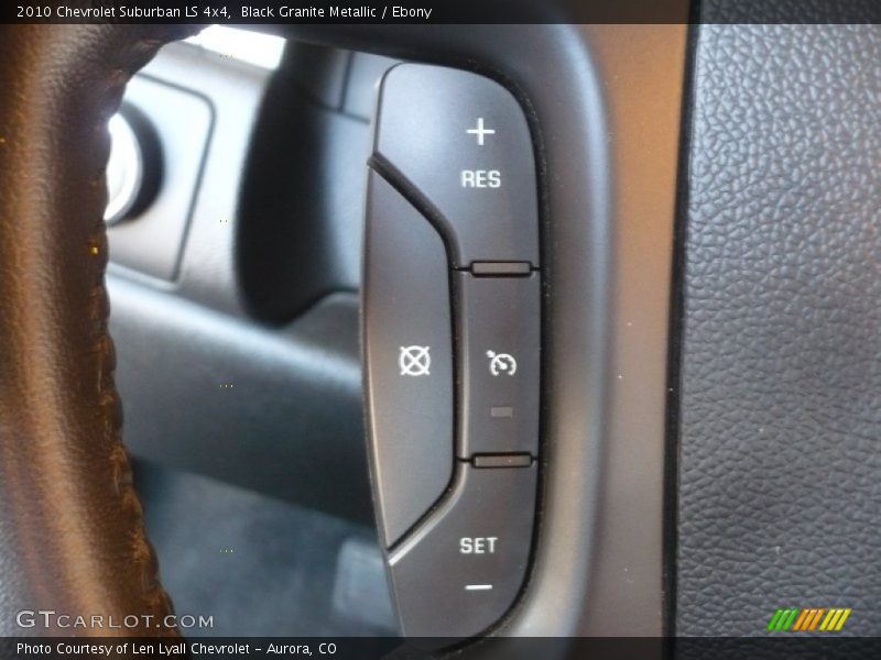 Black Granite Metallic / Ebony 2010 Chevrolet Suburban LS 4x4