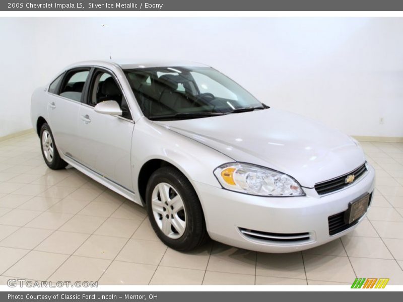 Silver Ice Metallic / Ebony 2009 Chevrolet Impala LS